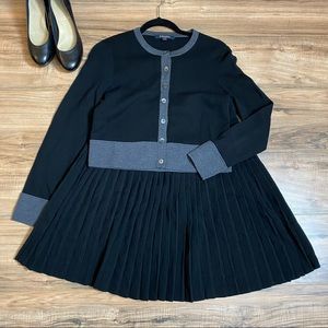 Brooks Brothers Black and Gray Women's Sweater